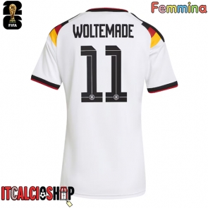 Germania Nick Woltemade #11 Prima Maglia Femmina Mondiali 2026 Manica Corta